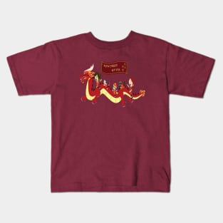 Year of the Dragon happy Chinese new year, Zodiac Lunar Year Kids T-Shirt